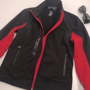 Mercedes-Benz USA red and black AMG jacket, Sz XS